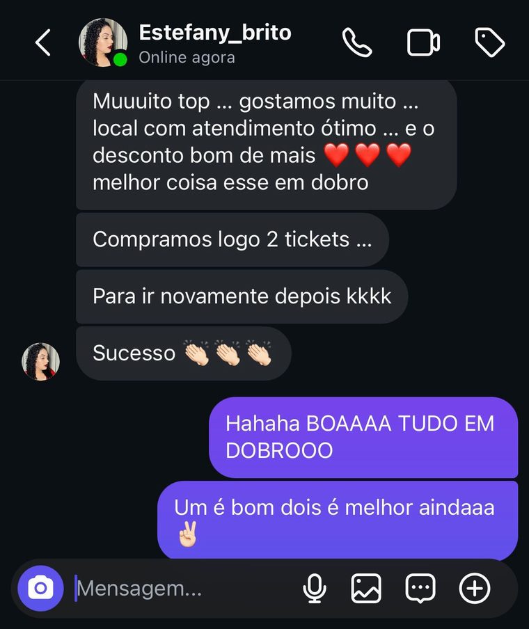Depoimento de Estefany Brito — POA em Dobro